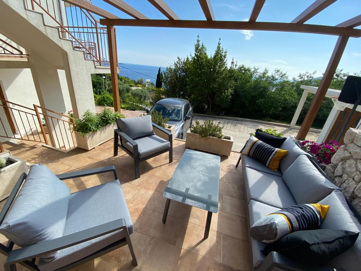Villa Pergola-Apartment Toni Mlini Bagian luar foto